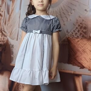 Handmade baby doll dress for toddlers